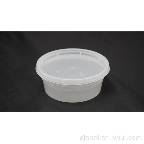 8Oz To-Go Soup Cup With Lid Disposable PP material soup cup 8oz Supplier